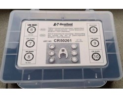 Комплект ключей под гайки распылителя пьезо форсунок Bosch и Siemens — DL-CR50261-foto2